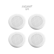 4Pcs For Genesis GV70/Genesis GV70 PE 2022-2026 LHD/RHD Stainless Steel Car Door Speaker Decoration 