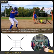 mw Portable Baseball Strike Zone Net Baseball Strike Zone Target Net Portable Baseball Pitching Accu