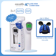 Nhiệt Kế Điện Tử Hồng Ngoại Đo Trán Microlife NC300 Kết QuảTrong 1s Bảo Hành 2 Năm Chính Hãng