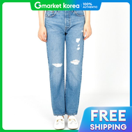 Levis | Levis Womens Jeans 501 Original Straight Indigo Blue