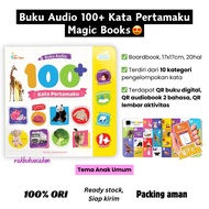 BOARDBOOK Toddler Books Vocabulary Series I Know Audio Books 100+ My First Words Magic Books Toddler
