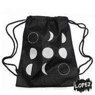 Moon Phase Mesh Bag Moon String Bag/