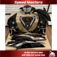 SPEED MASTER COVERSET YAMAHA VIETNAM EDITION LC135V4 V5 V6 V7 CHROME MKV MXKING BLACK CRYSTAL GREY (D) ORIGINAL MAGICBOY