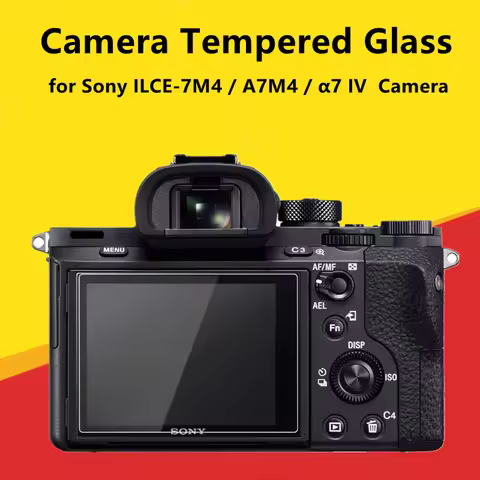 A74 A7IV Camera Screen Protective Glass Original 9H Camera Tempered Glass for Sony ILCE-7M4 / A7M4 /