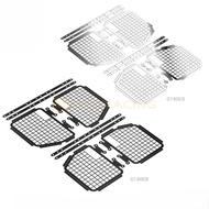 Accessories: Metal Folding Side Window Net for 1/10 RC Crawler Car MJX H8H DEFENDER