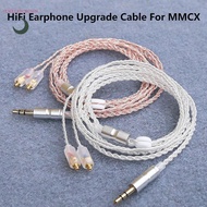 HiFi Earphone Upgrade Cable MMCX 3.5mm 1.2m Silver Plated Core Cable For Sennheiser IE200/IE300/IE60