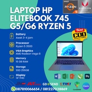 Laptop HP Elitebook 745 G5/G6 RYZEN 5 RAM 16GB SSD 256GB 