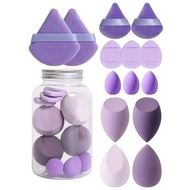 12-Piece Set Multifunctional Makeup Sponge Set Includes 3 Puffs, 3 Mini Cushion Puffs, 3 Makeup Eggs