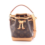【二手】LOUIS VUITTONNano Noe Monogram 兩用手提包 M81266 PVC塗層帆布皮革 Nano Noe 女士二手 A