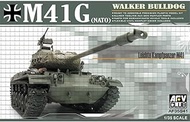 AFV Club 1/35 West German Army M41G Light Tank Plastic Model