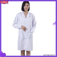 White Coat Male Doctor Long Sleeve Nurse Pharmacy Traditional Chinese Medicine Clinic Work Clothes S