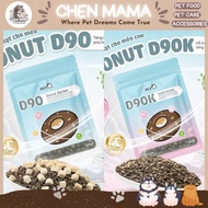 PETQ D90 -D90K DRY DONUT FOOD FOR KITTENS AND CATS OF ALL AGES ChickenMeat Floss Filling Dried Chick
