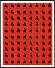 [賣酒 搵我]带邮折新邮票2013年朝鲜猴版票80枚雕刻版金猴大版票【十二生肖】
