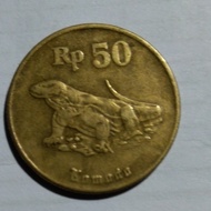 Uang koin Rp. 50 tahun 1993, Komodo