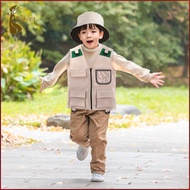 [kokiya] Children's Toy Explorer Kits, Children's Explorer Kits, Vest, Hat, Children's Explorer Cost