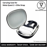 Carrying Case for Meta Quest 2 + Official Elite Strap