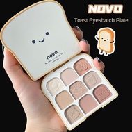 Qingcai Soft Phantom Toast Eyeshadow Palette Multicolor Eyeshadow Blush One Nine Color Eyeshadow Pal