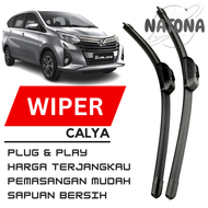 Wiper Calya Depan 1 Set Frameless Karet Wiper Mobil Calya