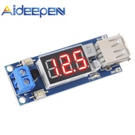 DC-DC Sạc USB Aideepen 2 Trong 1 4.5-40V DC Sang 5V 2A Chính Hãng Mô-đun Chuyển Đổi Bước Xuống Vôn K