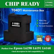 T04D1 Ink Maintenance Box with Chip - Replacement for Epson L6290 L6191 L6168 (Pre-installed Chip)