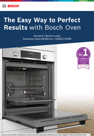 Bosch Bundle HBA5570S0B + MUMS2EW00G Built In Convection Oven Series 60cm + Kitchen machine MUM 700 W White