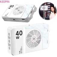 KEEPIN RGB LED Camera Light, 2800-9000K CRI/TLCI 90+ Mini LED Video Lamp, Multi-functional 40W with 