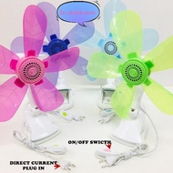 J490 Desktop Clip Fan 5 Blade Mini Clip Fan Wall Mounted Super Soft Wind Super Mute