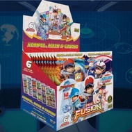 [ORIGINAL] NEW PEK FUSION MONSTA BOBOIBOY GALAXY GAME CARD: PEK FUSION SET - PLAY - COLLECT - COMBIN
