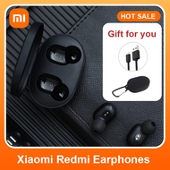 【Special Promotion】 Wireless Earphones Redmi Bluetooth Headphones Airdots 2 With Cable Silicone Case Earplug Sport Music Headsets Dropship