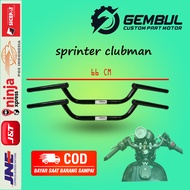 stang sprinter custom jepit motor cb vixion japstyle caferacer aksesoris modifikasi murah promo
