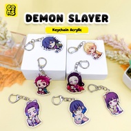 GANTUNGAN Demon Slayer Keychain / Keychain Anime Demon Slayer Acrylic Keychain