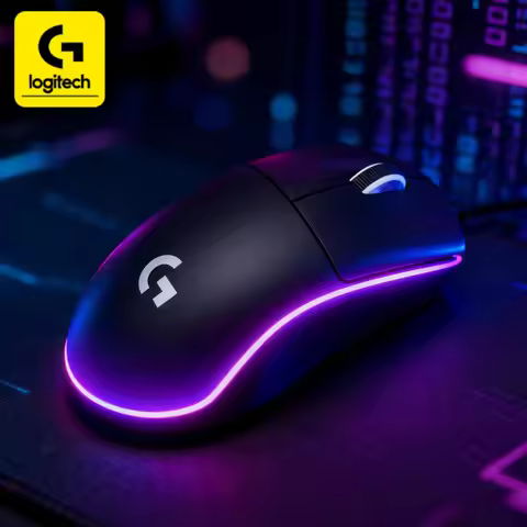 Logitech G PRO X/G102, 8kHz/1kHz ultra-fast polling, 44K/8000DPI, 5-key programmable, dominate the b