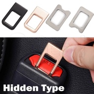 Stainless Steel Hidden Car Safety Buckle Clip / Universal Safety Belts Insert Accessories / Mini Car