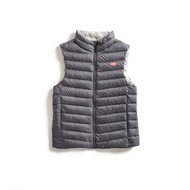 EDWIN 女款 超輕量雙面穿羽絨背心 (暗灰色) #外套