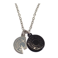 HERMES  H077325  Necklace black/blue metal/Buffalo horn Women