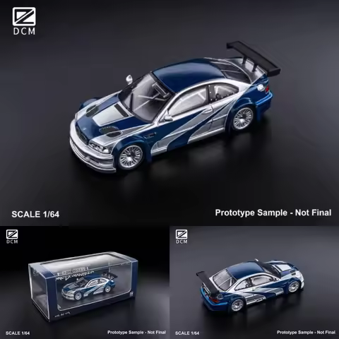DCM 1:64M3 GTR E46 Need for Speed Alloy Model