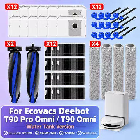 Fit For Ecovacs T90 Pro Omni/ T90 Omni(Water Tank), Ecovacs X12 PRO OMNI/X9S Pro Omni/X9S Omni,Yeedi