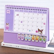 Genuine Sanrio 2024 Desk Calendar Kuromi Calendar Desktop Decoration Notepad Planner lizong001.sg 4.16