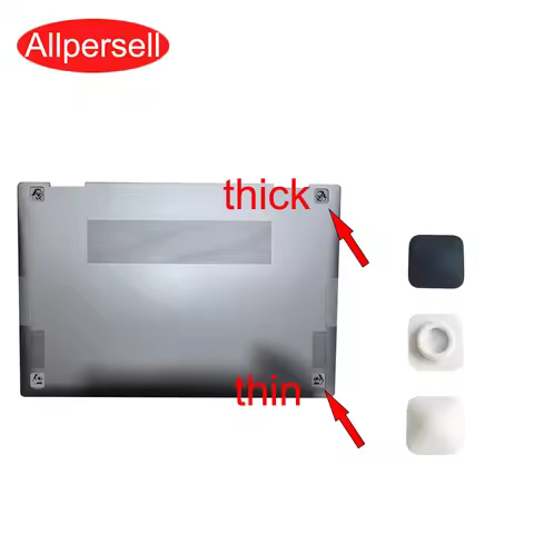 Lower cover rubber pad for GalaxyBookk2/3 360 730QED 730QFG/QBD laptop bottom shell foot pad