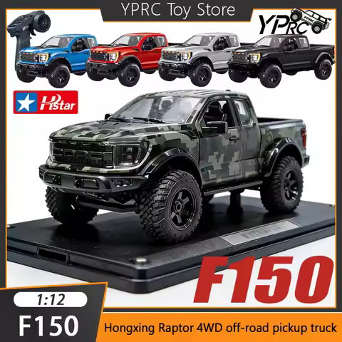 Hongxing Raptor F150 Rc Car 1:12 4WD Hstar F150 Rc Crawler All Metal Gears Full Scale All Terrain Of