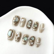 Press On Nails - Pearl (XS) [FREE TOOLS]