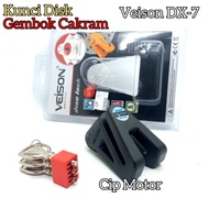 Original VEISON DX-7 DX7 Disc Lock