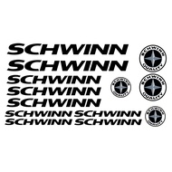 Schwinn Bike Frame Decals