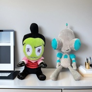 7.30-New Style 3D Eye Alien Invader Invader.Zim Jim Plush Doll Toy