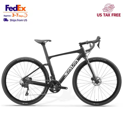 Ships from US SAVA bike carbon fiber gravel road bike 20 speed with SHIMAN0 GRX-400 kit road bike 70