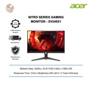 Acer Nitro XV240X1 23.8" FHD IPS 200Hz Gaming Monitor ( Speaker, HDMI, DP, 3 Yrs Warranty ) UM.QX0SM