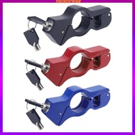 [Tachiuwa2] Motorcycle Lock Handlebar Lock Accessories with 2 Keys Throttle Lock for Scooters Electric Bikes