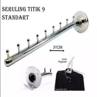 9 point flute iron hanger