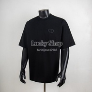 全新🌸 Dior 26SS 經典字母刺繡短袖 T卹 黑/白