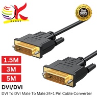 [1.5M/3.0M/5.0M] DVI TO DVI CABLE MALE TO MALE 24+1 PIN/ DVI MALE 24+5 TO VGA MALE / DVI TO HDMI CAB